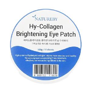 Natureby 水解膠原蛋白提亮眼膜 Hy-Collagen Brightening Eye Patch,眼部緊緻美白,去黑眼圈,抗皺